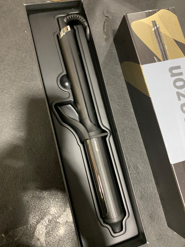 Photo 1 of ghd Curve Soft Curl Iron - 1.25” Ceramic Curling Iron for Long-Lasting Volume, Soft Curls and Waves - 365ºF Safe Heat Technology with Fast Heat-Up, Cool Tip and Auto Sleep Mode - Black