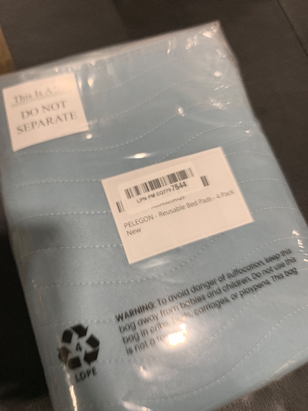 Photo 1 of Bed Pads Washable Waterproof 34" x 36" (Pack of 4) - Incontinence Bed Pads for Adults and Kids - Heavy Absorbency Reusable Bed Pads - Chuck Pads - Waterproof Protective Pad for Bed