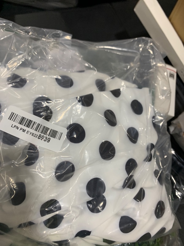Photo 1 of JenPen 5 Pcs Women's Vintage Tea Party Polka Dot Dress Retro Pencil Dress Sets for Derby 1950s Cocktail Opera Evening Cosplay(XL,White)