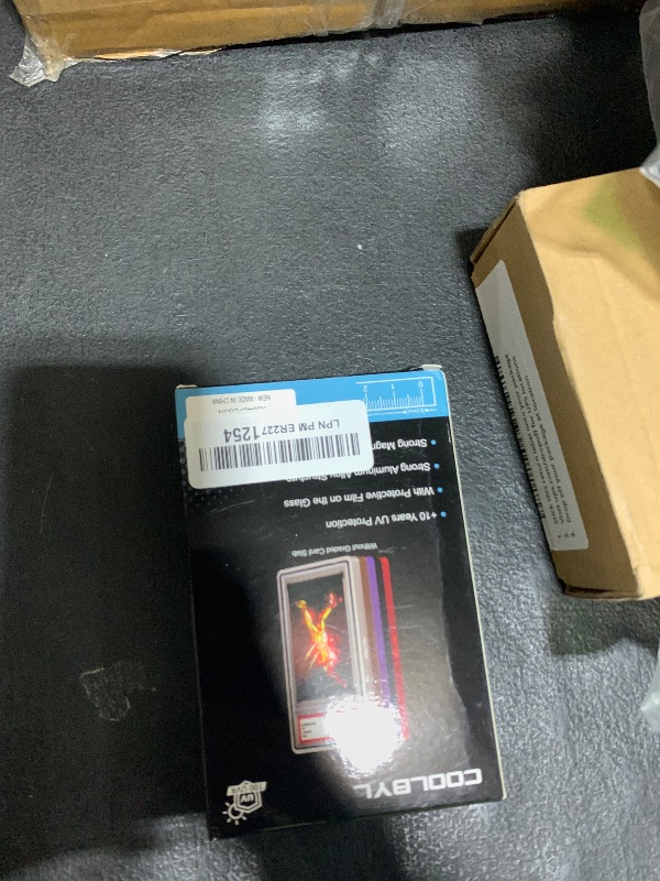 Photo 1 of Magnetic Graded Card Slab Protector - Premium Aluminum Graded Card Showcase, Slab Protector with UV-Resistant Tempered Glass, Personalized Slab Bumper for Collectors, Silver