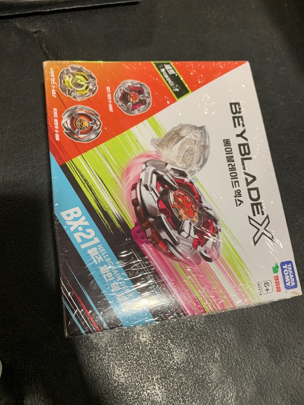 Photo 1 of Takara Tomy Beyblade X BX-21 Hellz Chain Deck Set, Metal