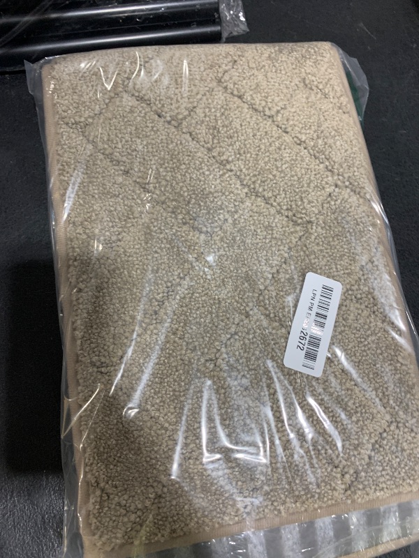 Photo 1 of BEQHAUSE Stair Treads Non Slip Stair Runners Step Carpet Mat for Wooden Steps Indoor Machine Washable 28inX9in Edging Polyester Soft Stair Rugs for Kids Elders Pets with TPE Backing(Beige,4pcs)
