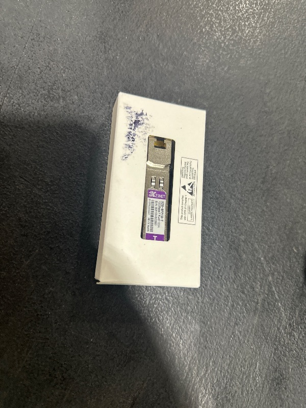 Photo 1 of XZSNET 1000BASE-T SFP Transceiver, SFP to RJ45, 1.25G Copper SFP to Ethernet Module Compatible with Cisco GLC-T/SFP-GE-T, Ubiquiti UniFi UF-RJ45-1G, Mikrotik, Meraki, Netgear, D-Link and More, 1 Pack
