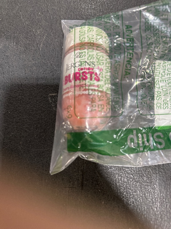 Photo 1 of Jergens Cherry Almond Lotion Bursts, Squishy Heart-Shaped Moisturizer Bursts, Lotion Gifts for Teens, 38 Ct