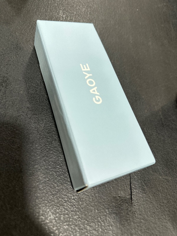 Photo 1 of Gaoye Blue Light Blocking Glasses - Trending Round TR90 Frames, Metal Arms, UV400 Protection - Matching Soft Case