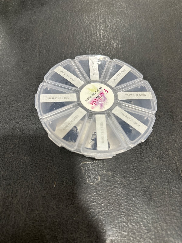 Photo 1 of FADLASH 1000 Fans 10D Premade Volume Eyelash Extensions Mixed Tray Premade Fans Eyelash Extensions D Curl Premade Lash Fans Pointed Handmade Promade Loose Fans Thin Base (10D-0.07D,9-16mm)