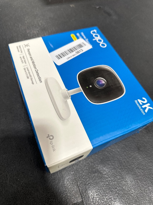 Photo 1 of TP-Link Tapo 2K Indoor Security Camera for Baby Monitor, Dog Camera w/Motion Detection, 2-Way Audio Siren, Night Vision, Cloud & SD Card Storage(Up to 256 GB), Works w/Alexa & Google Home(Tapo C110)