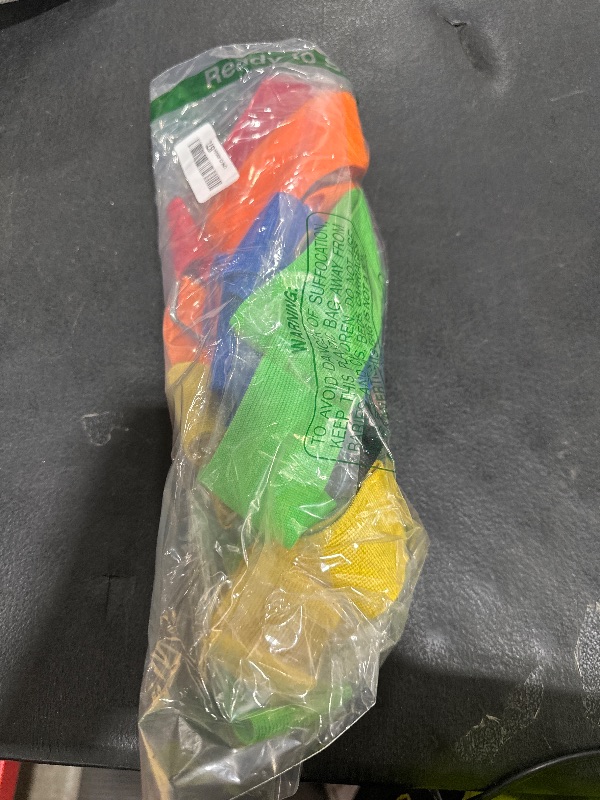 Photo 1 of 10 PCS 3 Legged Race Bands Three Legged Race Durable Firm Elastic Tie Rope Colorful 3 Leg Race Band for Kids Adult Outdoor Fun