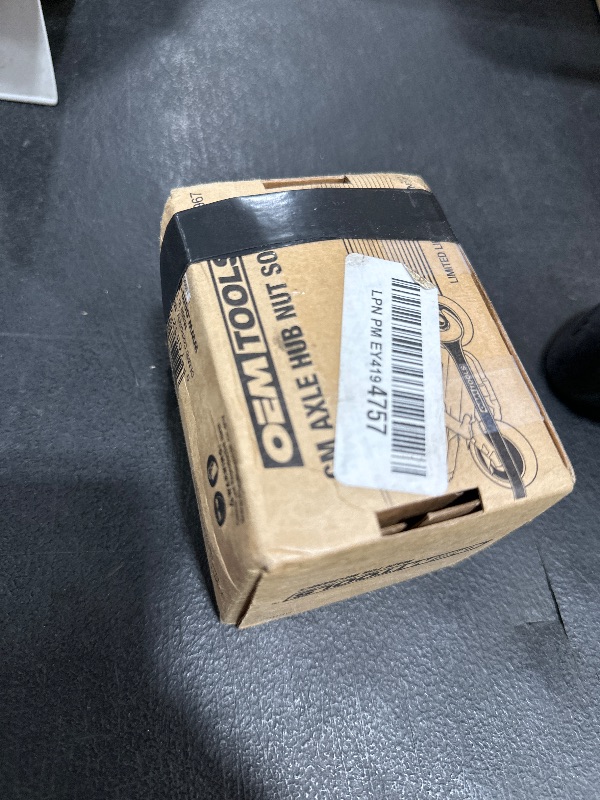Photo 1 of OEMTOOLS 25967 GM Axle Hub Nut Socket | Axle Hub Nut Socket Has 9 Pins to Fit GM’s Retaining Nuts | Designed to Tight Specifications Not to Damage Bearing, Sierra Hubs, or Escalade Axles, Black