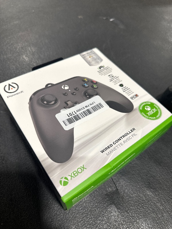 Photo 1 of PowerA Wired Controller For Xbox Series X|S - Black, Gamepad, Video Game Controller Works with Xbox One