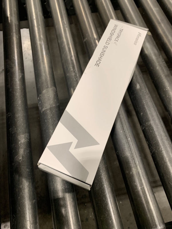 Photo 1 of [2025 Upgrade] Nmoiss Windshield Sun Shade Umbrella - [Vinyl Coating Heat Shield] Protect Car from Sun Rays & Heat Damage Keep Cool and Protect Interior, Spring Structure Edge Medium 56" L x 31" W