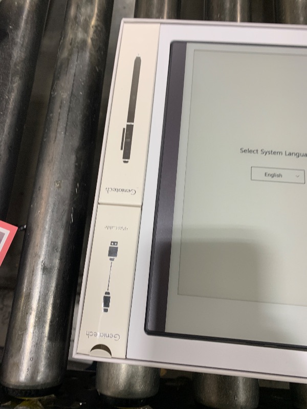Photo 1 of Android E-Ink ePaper Tablet, Paperwhite eBook Reader Digital Notebook for Note Taking, Drawing Paper White Graphics Notepad with Stylus and Case, Cloud Sync and Screen Casting - Model Mini 9.7" Silver
