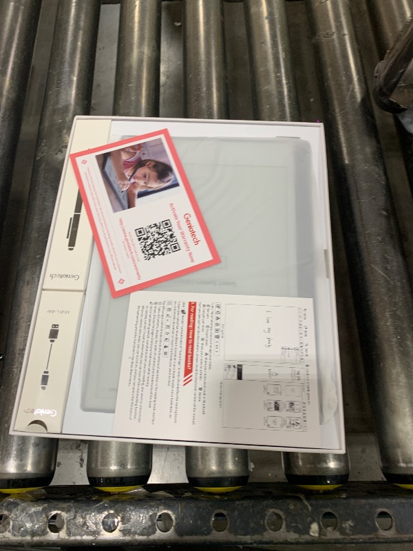 Photo 1 of Android E-Ink ePaper Tablet, Paperwhite eBook Reader Digital Notebook for Note Taking, Drawing Paper White Graphics Notepad with Stylus and Case, Cloud Sync and Screen Casting - Model Mini 9.7" Silver