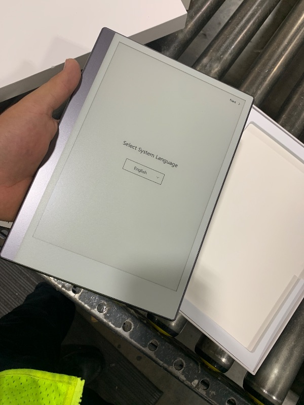 Photo 1 of Android E-Ink ePaper Tablet, Paperwhite eBook Reader Digital Notebook for Note Taking, Drawing Paper White Graphics Notepad with Stylus and Case, Cloud Sync and Screen Casting - Model Mini 9.7" Silver