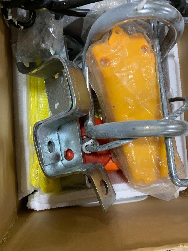 Photo 1 of  VEVOR Electric Hoist Lift 1320LBS 600KG Overhead Electric Hoist 110V Wireless Electric Hoist Remote Control Garage Auto Shop Overhead Lift 