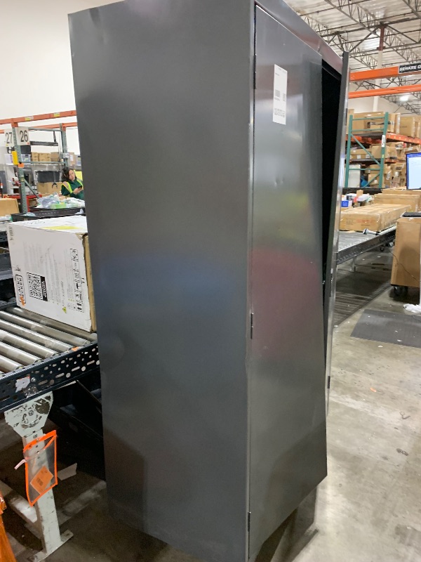 Photo 1 of  STORAGE CABINET 
 CHARCOAL
46X24X72"