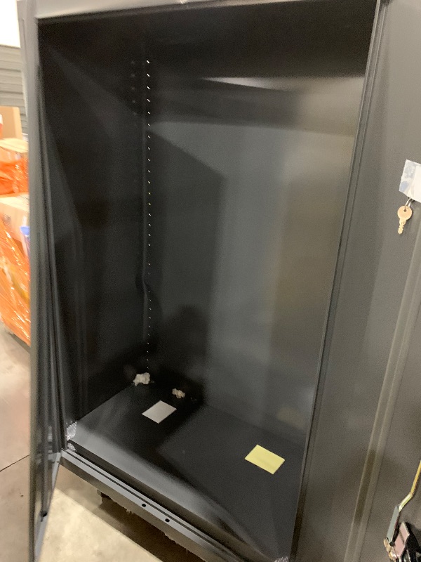 Photo 1 of  STORAGE CABINET 
 CHARCOAL
46X24X72"