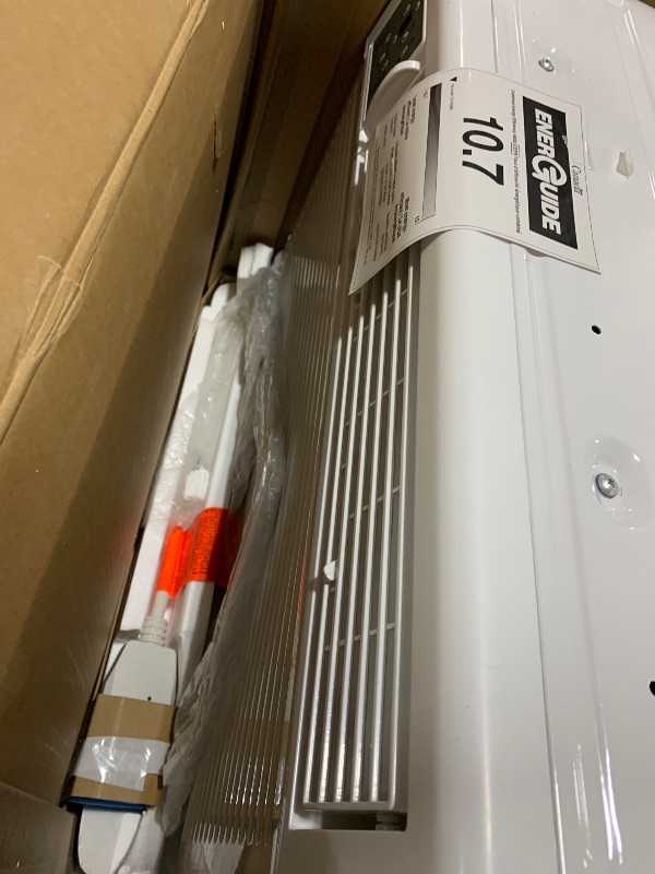 Photo 1 of Durastar DRWHC182XNA1 18,800 BTU 230V Window Air Conditioner with 16000 BTU Supplemental Heating and Remote Control - White