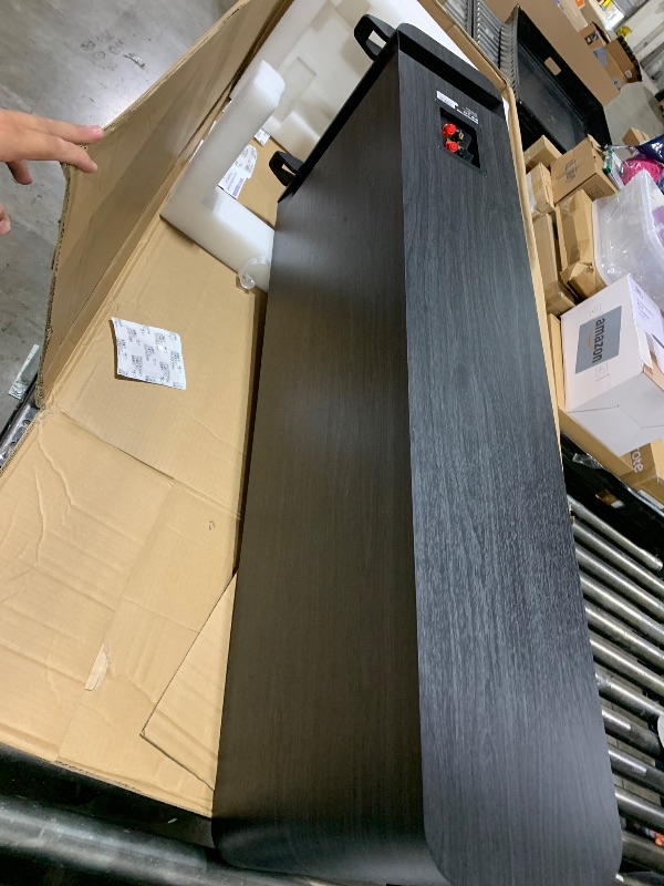 Photo 1 of Polk Signature Elite ES60 Tower Speaker - Hi-Res Audio Certified, Dolby Atmos & DTS:X Compatible, 1" Tweeter & Three 6.5" Woofers, Power Port Technology for Effortless Bass, Stunning Black
