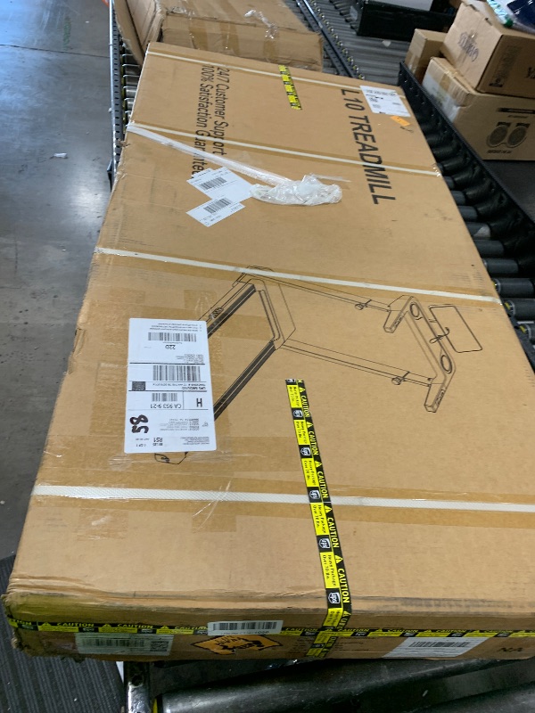 Photo 1 of  UMAY Fitness Treadmill with Incline, Foldable Compact Treadmills for Home with Pulse Sensors, Max 300/400 LBS Capacity, 3.0/3.5HP Quiet Brushless, Max 8.7 MPH 