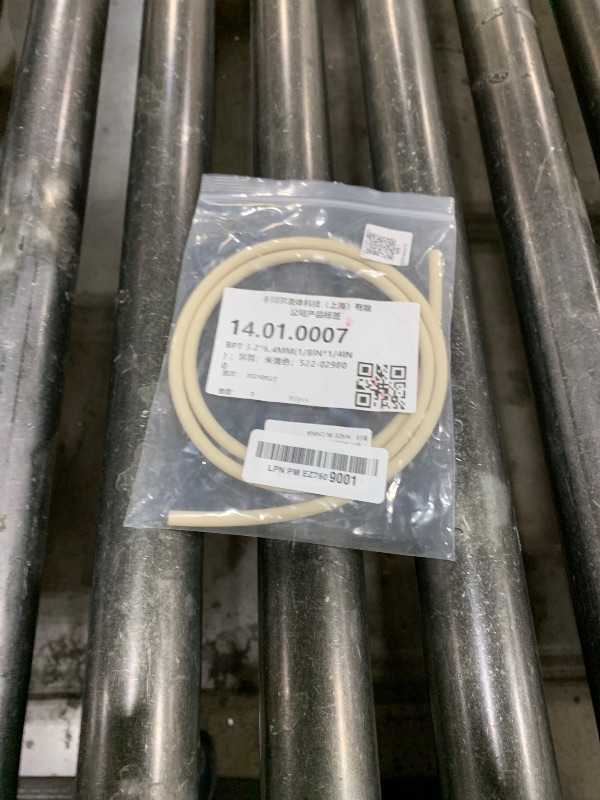 Photo 1 of Eujgoov BPT Tube 3.2 x 6.4 mm Silicone Tube Peristaltic Pump Hose Acid Alkaline Laboratory Pump Specialty Extruded BPT Hose 1 Meter