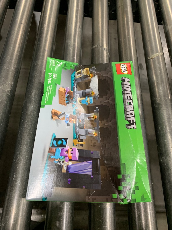Photo 1 of LEGO Minecraft The Armory Building Set, Includes Popular Minecraft Figures Alex and Armorsmith, Action Toy for Gamers and Kids, Gift for Boys and Girls 7 Years Old and Up, 21252
