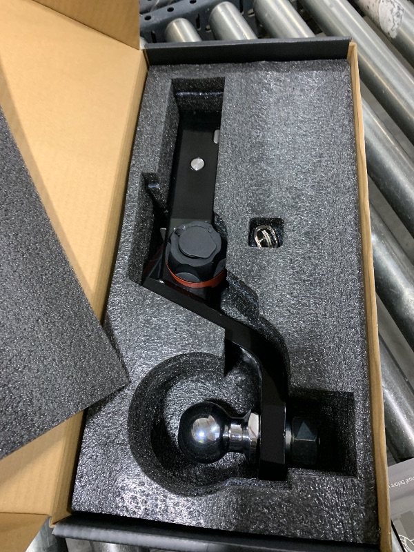Photo 1 of Citymons -Hitch Trailer Ball Mount, Reduce Sway Anti-Rattle, 4" Drop Hitch with 2" Ball for 2" Receiver, Tow Hitch with Lock for Rv/Truck/Yachts/ATV/UTV, 7500 LBS GTW