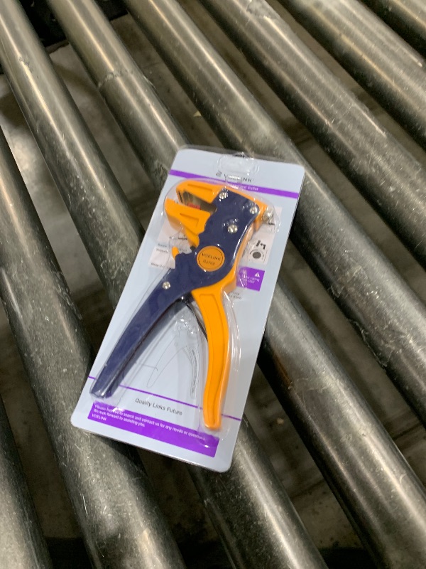 Photo 1 of VCELINK Wire Stripper and Cutter, Professional Quick Strip Automatic Wire Stripper, 2 in 1 Adjustable Electrical Cable Wire Stripping Tool&Eagle Nose Self-Adjusting Wire Pliers (7-Inch)
