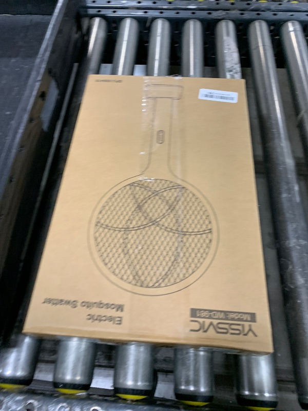 Photo 1 of YISSVIC Electric Fly Swatter Bug Zapper Racket Dual Modes Mosquito Killer with Purple Mosquito Light Rechargeable for Indoor Home Office Backyard Patio Camping