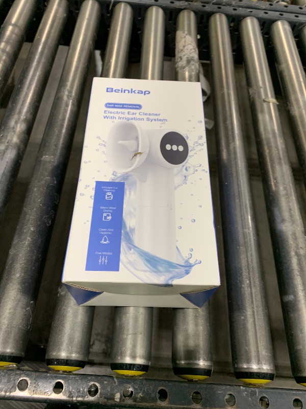 Photo 1 of Upgraded Ear Wax Removal with Mild Drying, Safe Ear Cleaner for Ear Wax Buildup Flushing and Cleaning with Dual-Compartment Design, Ear Wax Cleaner Kit 5 Pressure Settings & USB-C Cable, IPX7