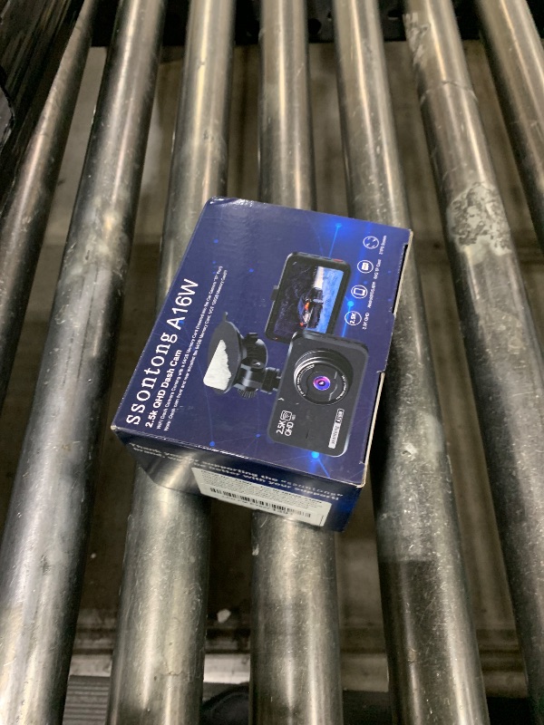 Photo 1 of Dash Cam Front and Rear, Dash Camera for Cars WiFi/APP Control Dual Dashcam W/ 64GB Card, 2.5K Dash Cam Front+1080P Rear Car Camera W/Super Night Vision, Loop Recording, G-Sensor, Max Support 256GB