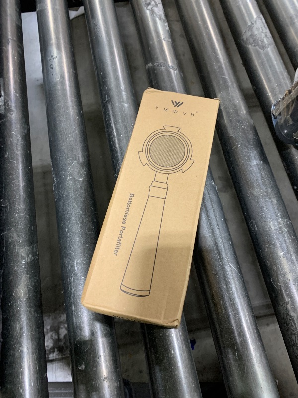 Photo 1 of 51mm Bottomless Portafilter 2 Ears for Delonghi Stilosa ECP3420/EC155/BCO430/EC260,Stainless Steel Filter Basket and Walnut Handle