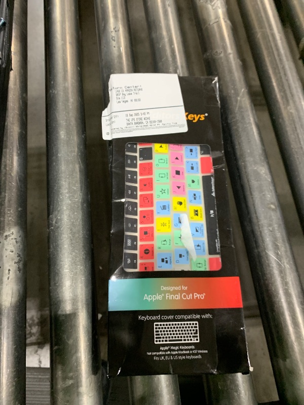 Photo 1 of Editors Keys Final Cut Pro X Cover for Apple Magic Keyboard