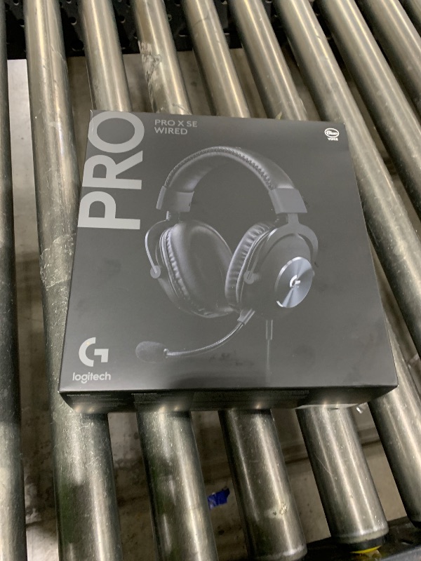 Photo 1 of Logitech G Pro X SE Wired Gaming Headset with Microphone: Detachable Mic, DTS Headphone:X 7.1, Memory Foam Ear Pads, 50 mm Drivers, USB DAC Incl. - Black