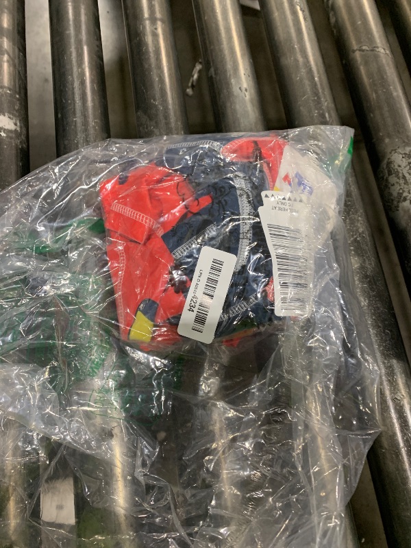 Photo 1 of Disney Mickey Mouse Little Boys Pullover Rash Guard and Swim Trunks Outfit Set Red 6