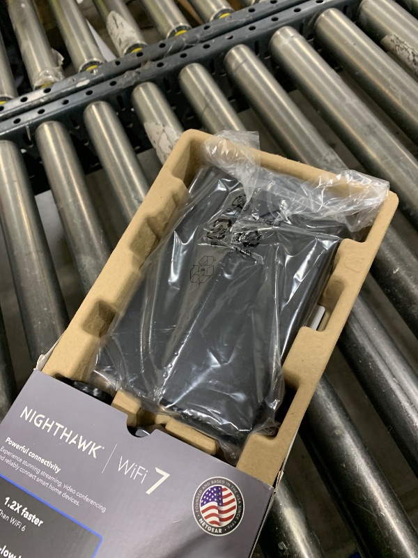 Photo 1 of NETGEAR Nighthawk Dual-Band WiFi 7 Router (RS90) – Security Features, BE3600 Wireless Speed (up to 3.6 Gbps) - Covers up to 2,000 sq. ft., 50 Devices – 2.5 Gig Internet Port - Free Expert Help