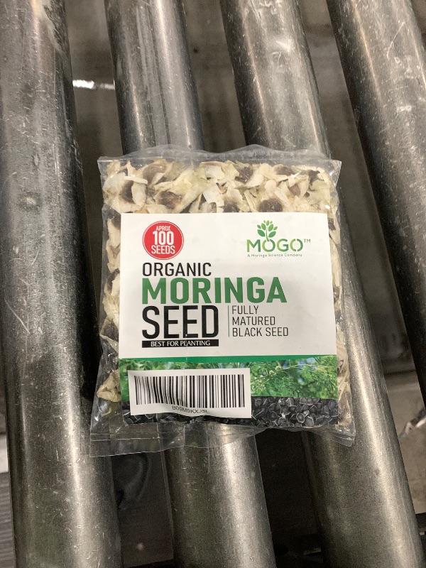 Photo 1 of 100+ Organic Moringa Seeds | Moringa Seeds for Planting Leaves, Powder, Pods & Flowers | Non-GMO Semillas de Moringa Seeds.
