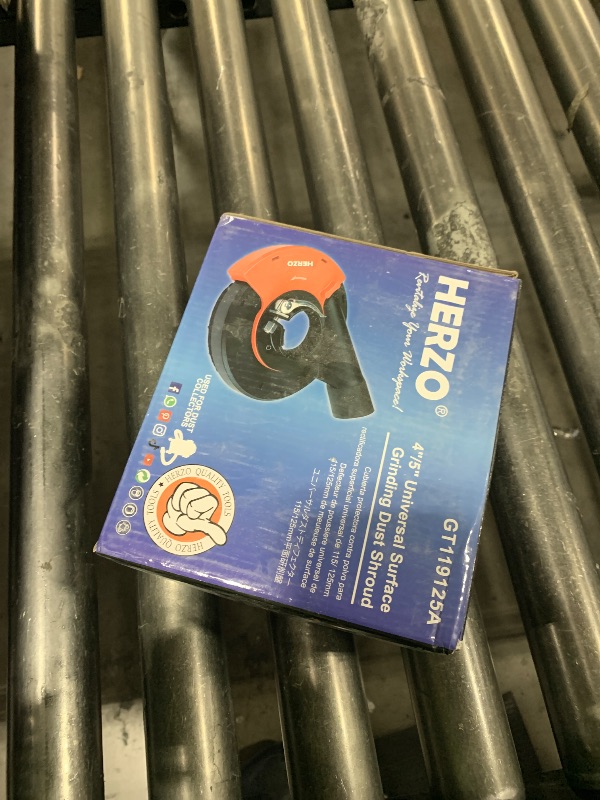 Photo 1 of HERZO Dust Shroud for Angle Grinder 4/4.5/5 inch Universal Surface Grinding Shroud (125MM)