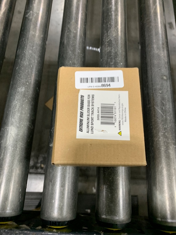 Photo 1 of Extreme Max 3005.4414 Straight Aluminum Slider Base for Lund Sport Track Systems