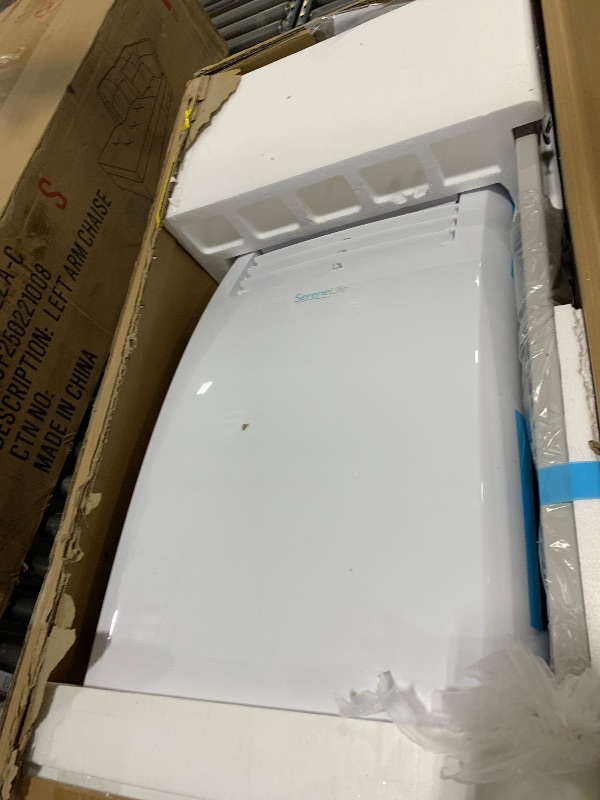 Photo 1 of SereneLife 3-in-1 Portable Air Conditioner with Built-in Dehumidifier Function,Fan Mode, Remote Control, Complete Window Mount Exhaust Kit