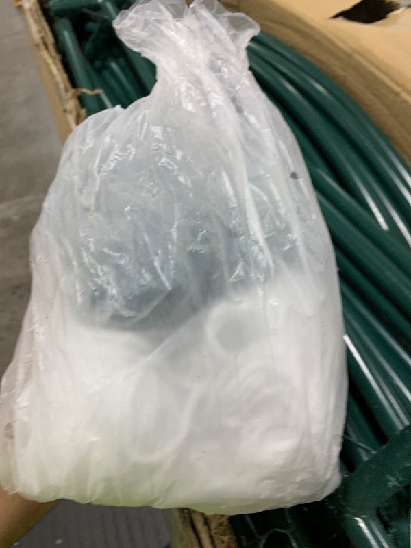 Photo 1 of  Greenhouse, 15’x7’x7’ Walk-in Greenhouse Heavy Duty Tunnel Green House with 6 Ventilated Mesh Windows & Zippered Roll-up Door, Large Plant Garden Hot House Outdoor with Reinforced Frame 
