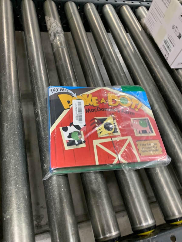Photo 1 of Melissa & Doug Poke-a-Dot! Old MacDonald’s Farm, Interactive Children's Board Book with Buttons to Pop, Educational Sensory Toy for Toddlers & Preschoolers Ages 3+ - FSC Certified