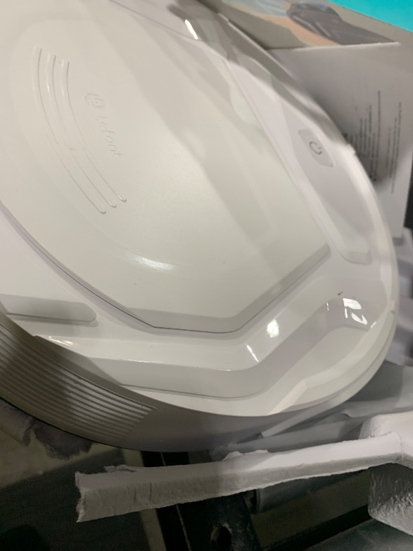Photo 1 of Lefant M210 Pro Robot Vacuum with 2200 Pa Powerful Suction, 6 Cleaning Modes, 120 Mins Runtime, Quiet, Self-Charging, Voice Control, Ideal for Pet Hair and Hard Floor, White