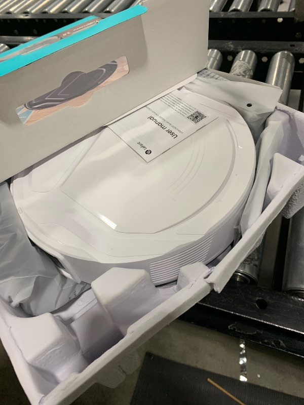 Photo 1 of Lefant M210 Pro Robot Vacuum with 2200 Pa Powerful Suction, 6 Cleaning Modes, 120 Mins Runtime, Quiet, Self-Charging, Voice Control, Ideal for Pet Hair and Hard Floor, White
