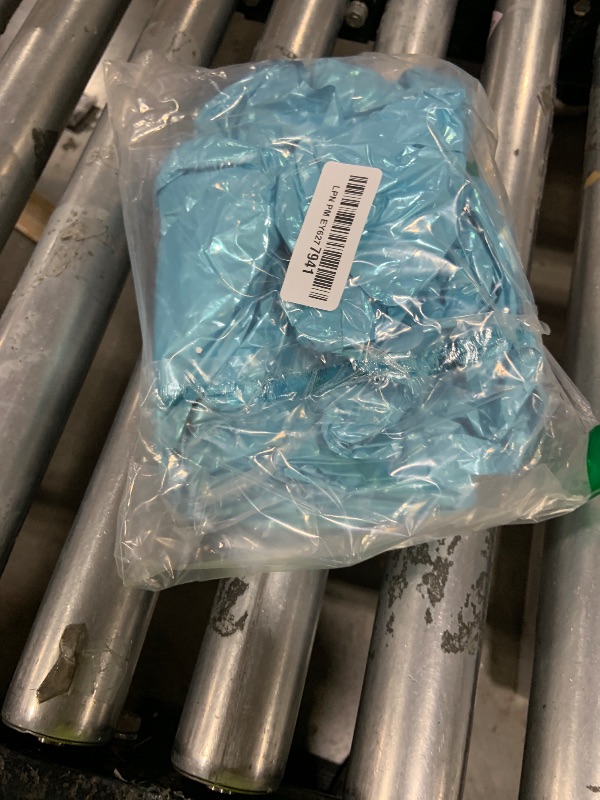 Photo 1 of 9 Balloon - Pearlescent Blue Birthday Number Balloons, 40 Inch Large Foil Balloons for Men Women Boys Girls Pearlescent Blue Themed Birthday Decorations