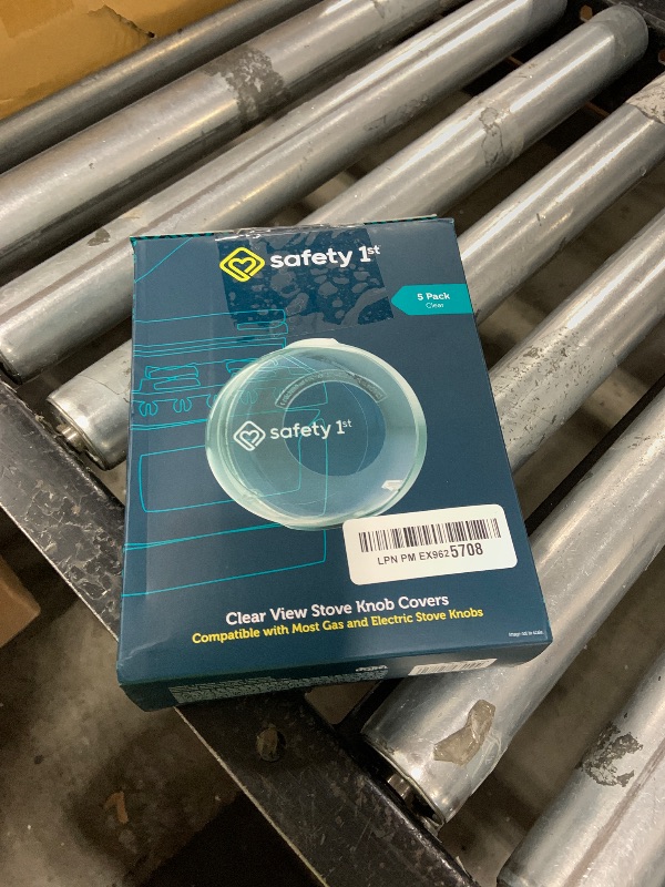 Photo 1 of Safety 1st Child Proof Stove Knob Covers, Clear View Stove Knob Safety Covers (Set of 5)
