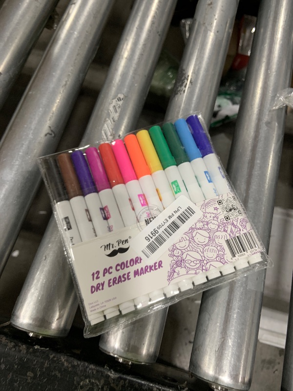 Photo 1 of Mr. Pen- Dry Erase Markers, 12 Pack, Assorted Colors, White Board Markers Dry Erase Pens, Whiteboard Markers