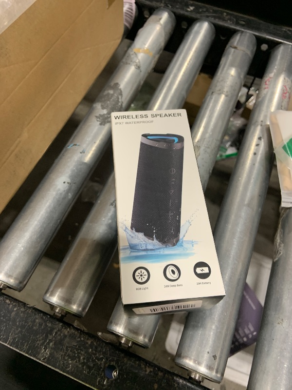 Photo 1 of Vanzon Bluetooth Speakers, V40 Wireless Portable Bluetooth Speaker with IPX7 Waterproof, 24H Playtime, 24W Stereo Sound and TWS Dual Pairing, Suitable for Home/Party/Outdoor/Beach