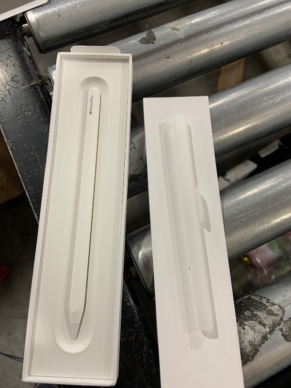 Photo 1 of Apple Pencil Pro: Latest Model - Device Compatibility Check Required - Pixel-Perfect Precision, Tilt and Pressure Sensitivity, Perfect for Note-Taking, Drawing, and Art. Charges and Pairs Magnetically