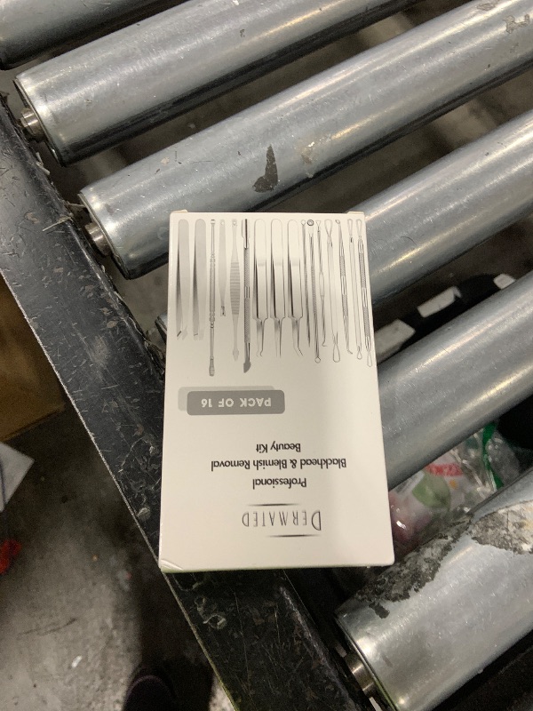 Photo 1 of [16 Pcs] Blackhead Remover Tools 2025 Latest Pimple Popper Tool Kit | Stainless Steel Professional Pimple Extractor Tool Kit for Blackheads, Blemish, Comdone, Acne, Zit, and Whiteheads for Face & Nose